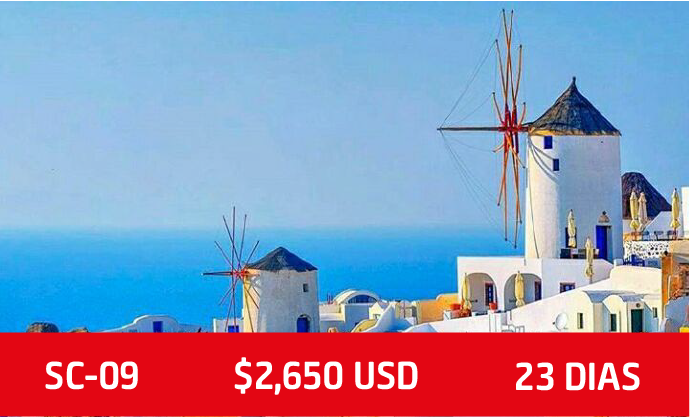 TURQUÍA, GRECIA, DUBAI E INDIA CON CRUCERO POR ISLAS GRIEGAS