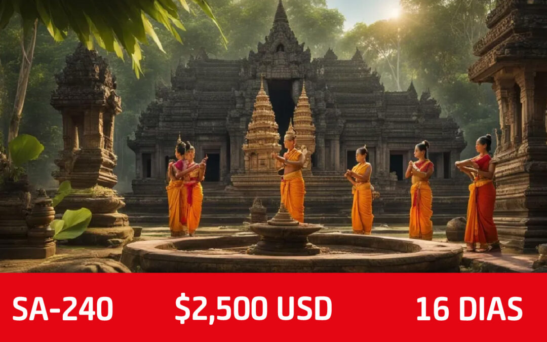 Tailandia, Cambodia y Vietnam