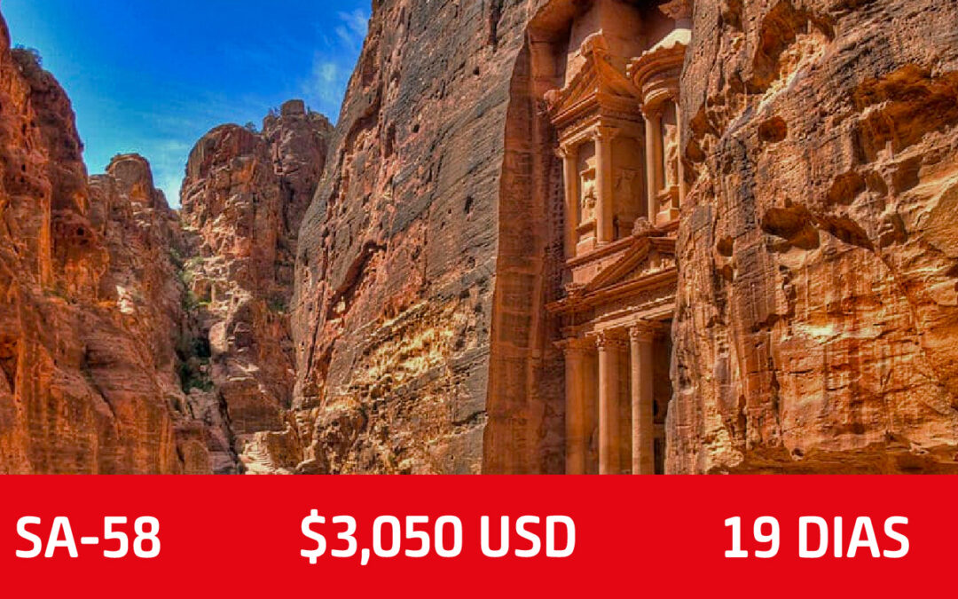 Dubai, Egipto, Jordania y Tierra Santa